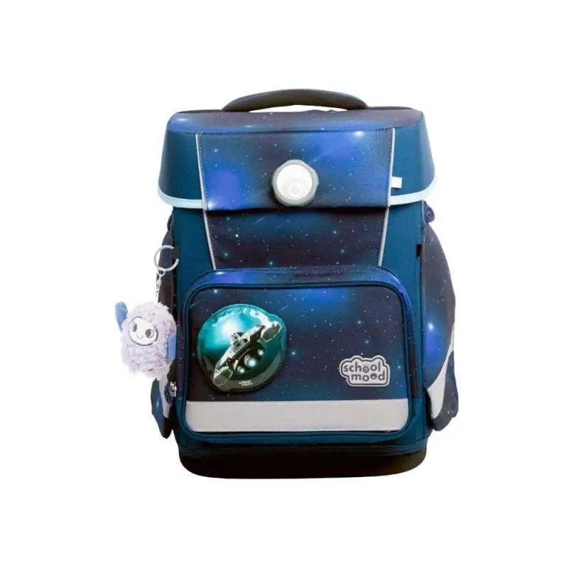 SCHOOL MOOD Schulranzen Set 7 tlg CHAMPION MAXX - Moritz Weltall Front