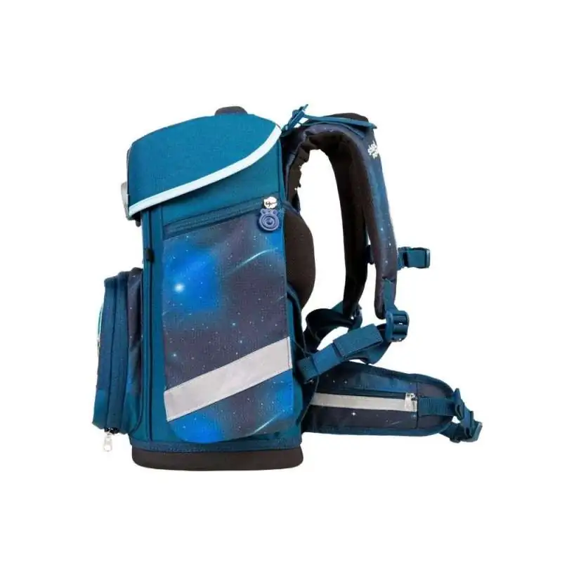 SCHOOL MOOD Schulranzen Set 7 tlg CHAMPION MAXX - Moritz Weltall seitlich