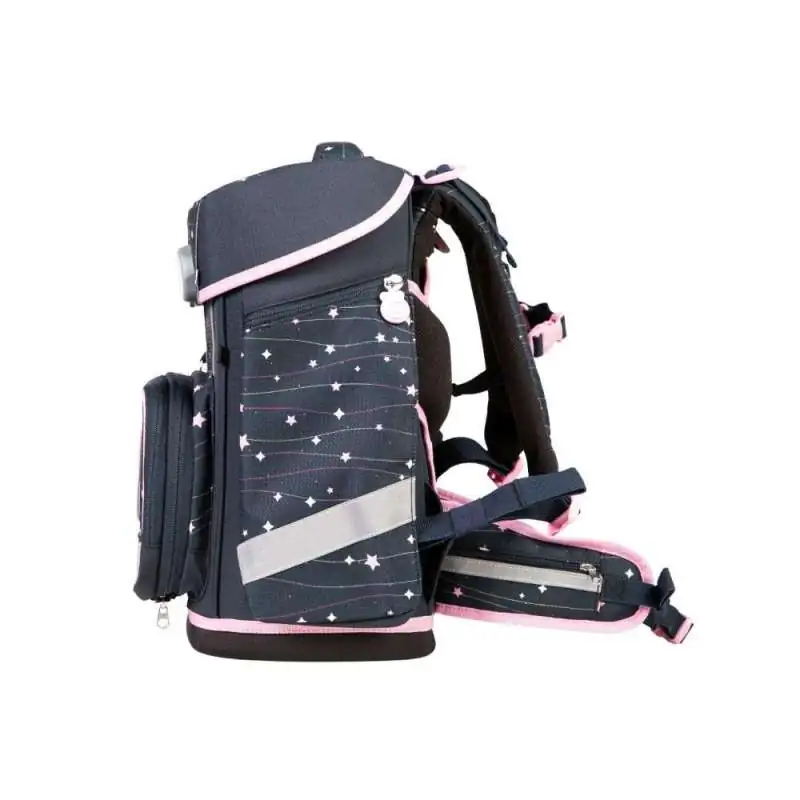 SCHOOL MOOD Schulranzen Set 7 tlg CHAMPION MAXX -  Ella Pony seitlich