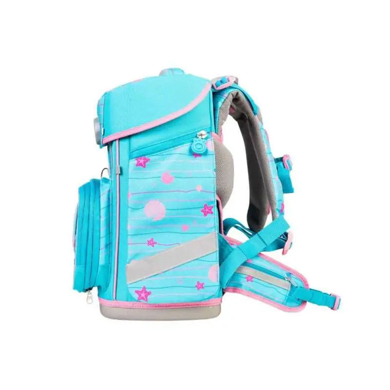SCHOOL MOOD Schulranzen Set 7 tlg CHAMPION MAXX - Lilly Meerjungfrau seitlich