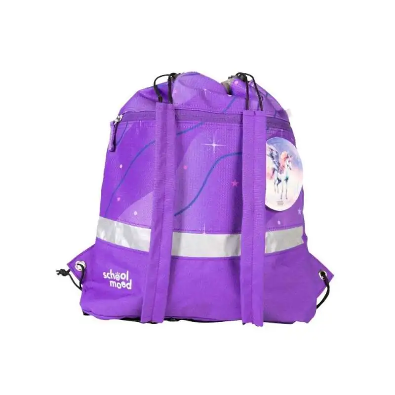SCHOOL MOOD Schulranzen Set 7 tlg CHAMPION MAXX - Marie Pegasus Sporttasche