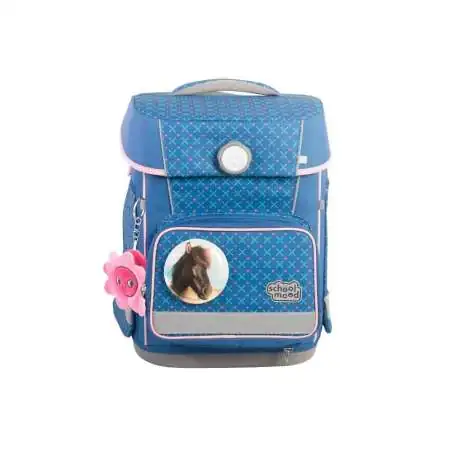 SCHOOL MOOD Schulranzen Set 7 tlg CHAMPION MAXX - Mila Pferd Front