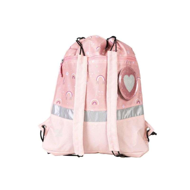 SCHOOL MOOD Schulranzen Set 7 tlg CHAMPION MAXX - Rainbow Sporttasche