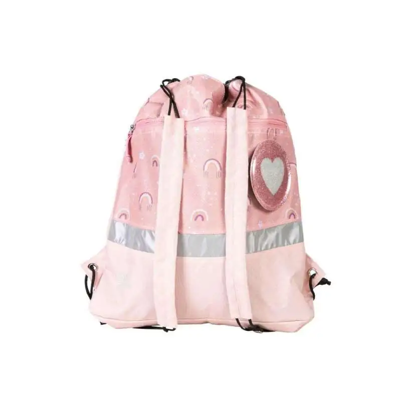SCHOOL MOOD Schulranzen Set 7 tlg CHAMPION MAXX - Rainbow Sporttasche