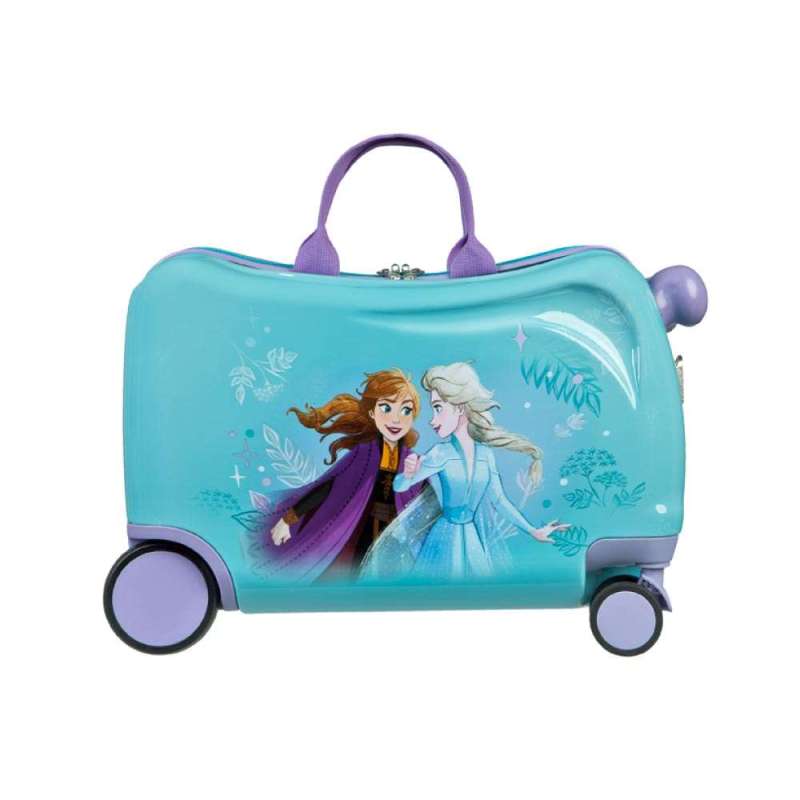 SCOOLI Kinderkoffer Ride-On Trolley - Frozen Front