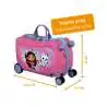 SCOOLI Kinderkoffer Ride-On Trolley - Gabby´s Dollhouse Maßanangaben