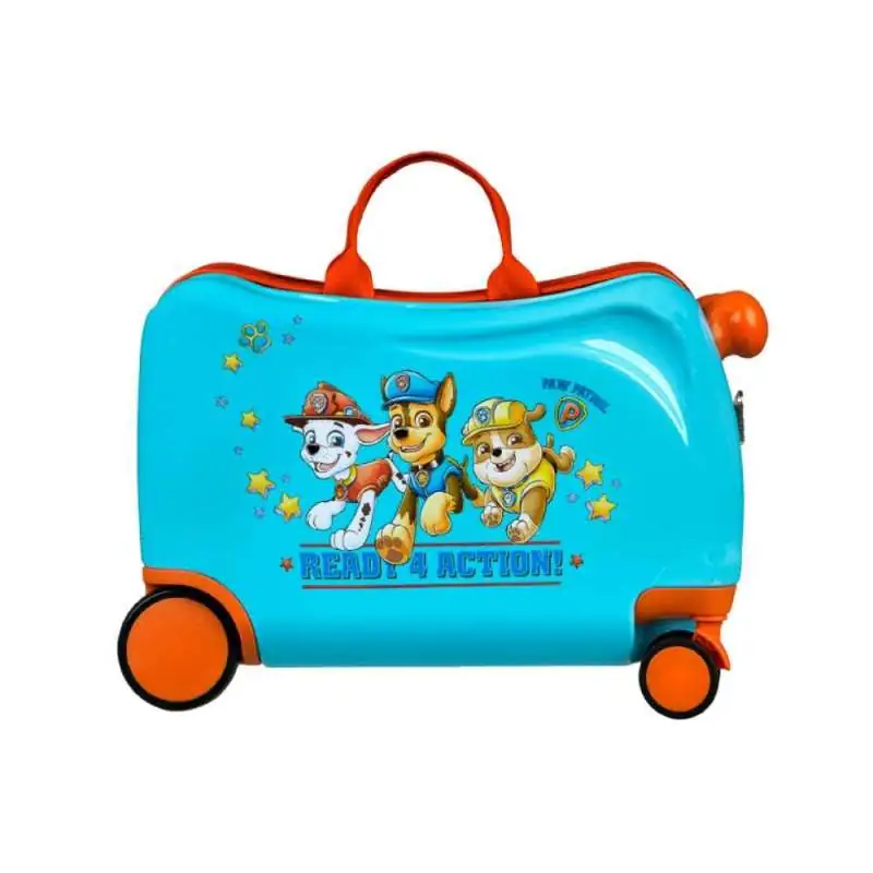 SCOOLI Kinderkoffer Ride-On Trolley - Paw Patrol Front