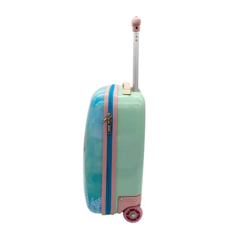 SCOOLI Kinderkoffer Trolley 16' - Frozen seitlich