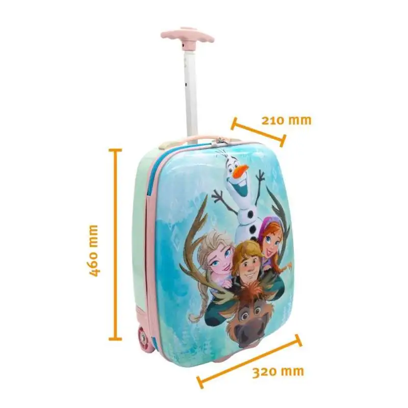 SCOOLI Kinderkoffer Trolley 16' - Frozen Maßangaben