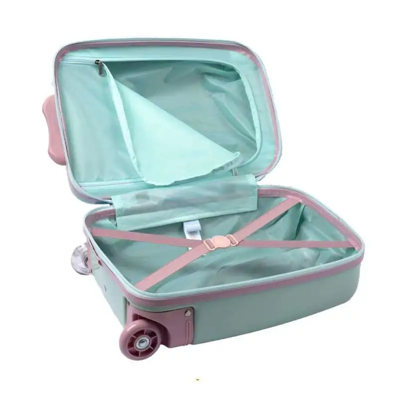 SCOOLI Kinderkoffer Trolley 16' - Frozen Koffer geöffnet leer