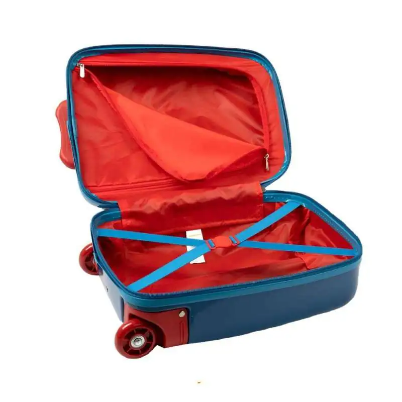 SCOOLI Kinderkoffer Trolley 16' - Paw Patrol geöffnet leer