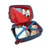 SCOOLI Kinderkoffer Trolley 16' - Paw Patrol geöffnet gefüllt