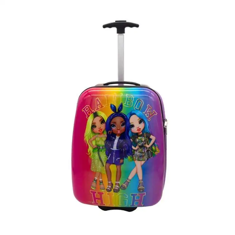 SCOOLI Kinderkoffer Trolley 16' - Rainbow High Front