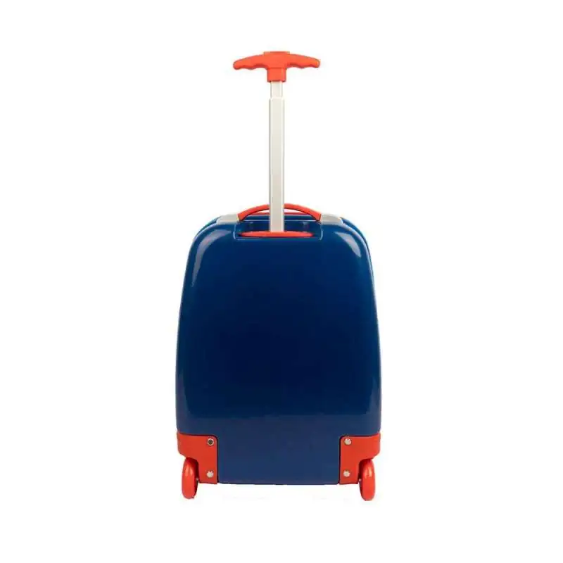 SCOOLI Kinderkoffer Trolley 16' - Spider Man Rückansicht
