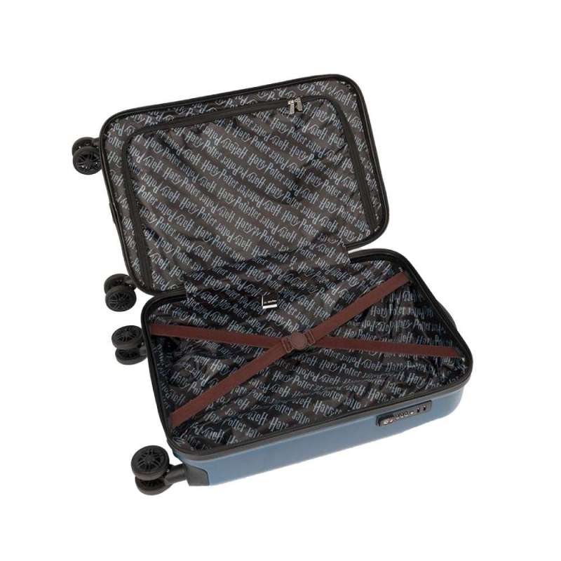 SCOOLI Kinderkoffer Trolley 20' - Harry Potter geöffnet leer