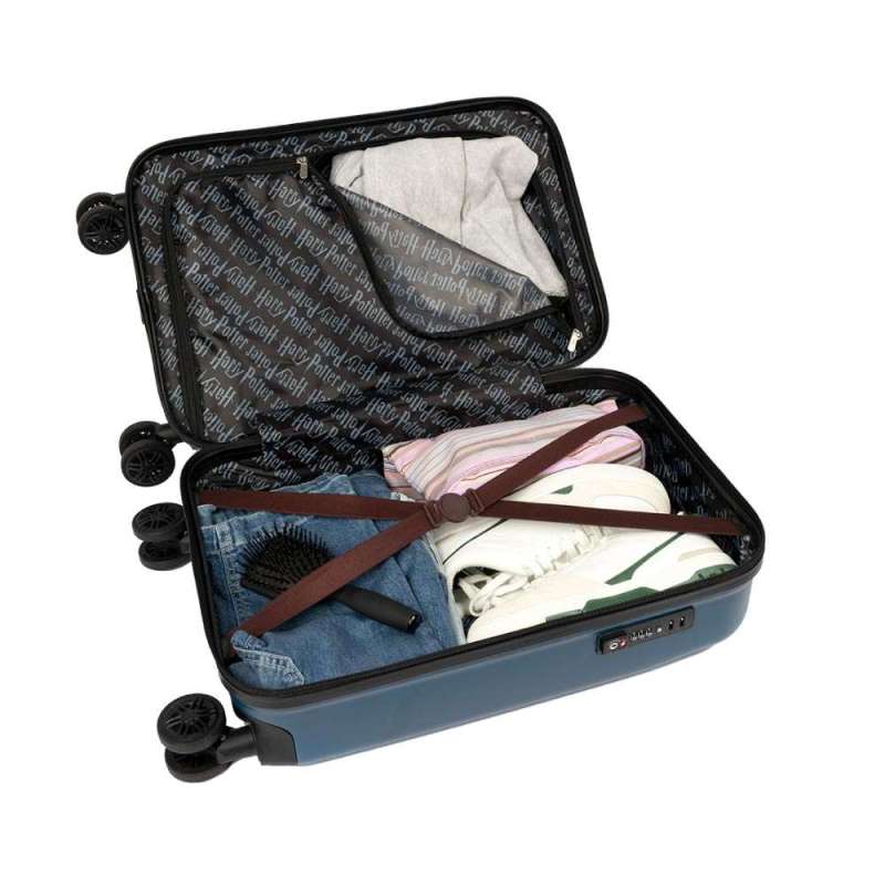 SCOOLI Kinderkoffer Trolley 20' - Harry Potter geöffnet gefüllt