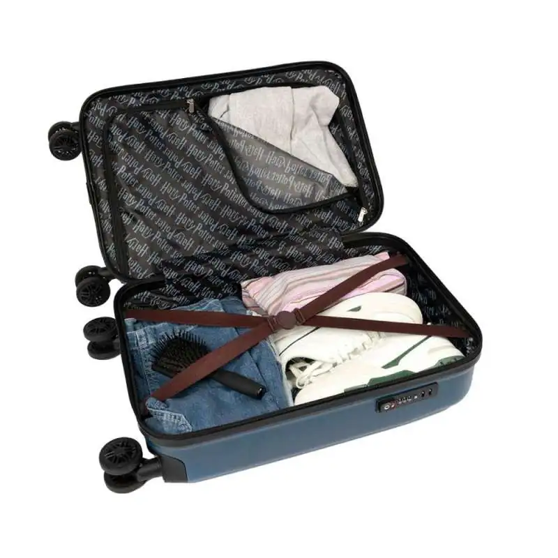 SCOOLI Kinderkoffer Trolley 20' - Harry Potter geöffnet gefüllt