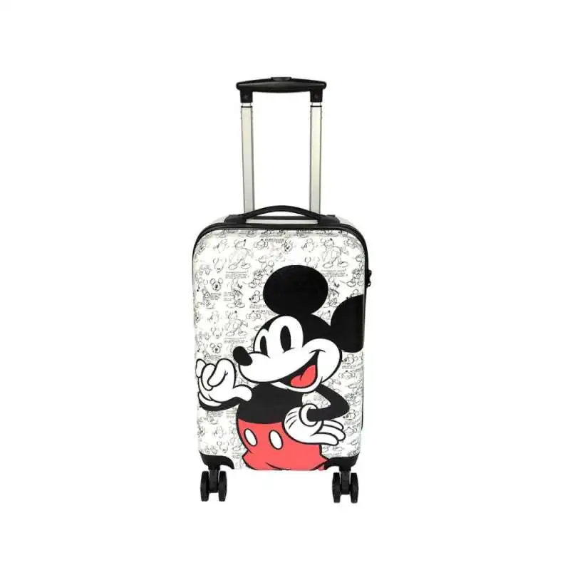 SCOOLI Kinderkoffer Trolley 20' - Mickey Mouse Front