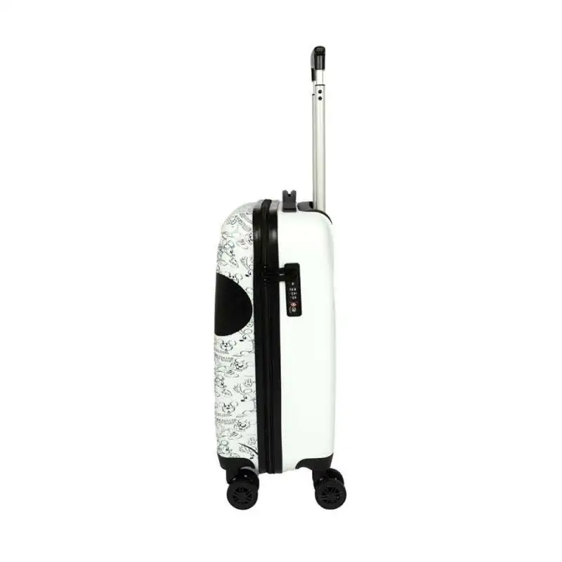 SCOOLI Kinderkoffer Trolley 20' - Mickey Mouse seitlich