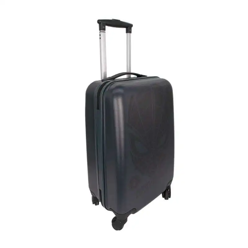 SCOOLI Kinderkoffer Trolley 20' - Spider Man seitliche Front