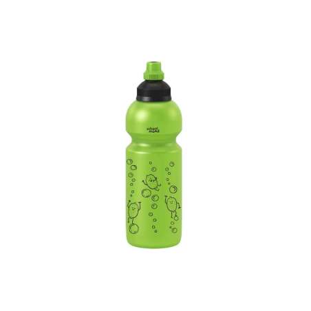 SCHOOL MOOD Trinkflasche 600 ml - lime