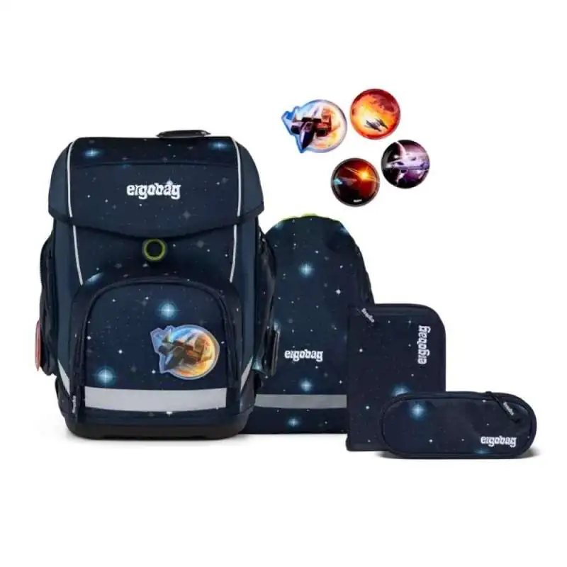 ERGOBAG Schulranzen Set 5 tlg CUBO - KoBärnikus