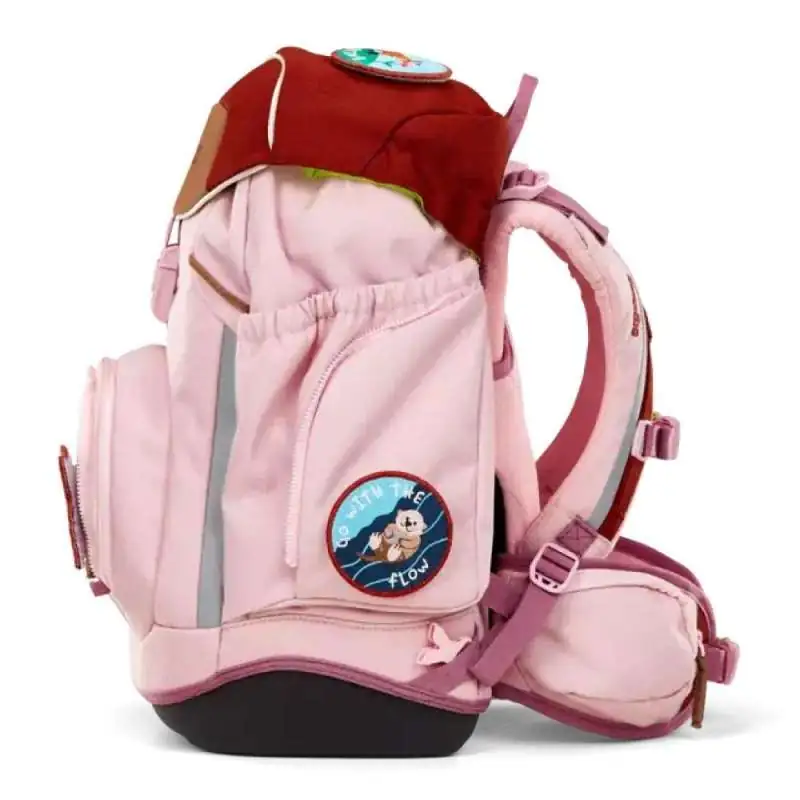 ERGOBAG Schulrucksack Set 6 tlg PACK - PfadfindBär linke Seite