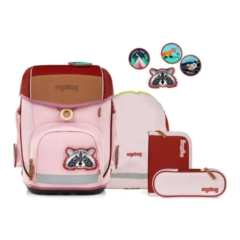 ERGOBAG Schulranzen Set 5 tlg CUBO - PfadfindBär