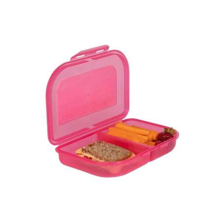 SCHOOL MOOD Brotdose - pink offen