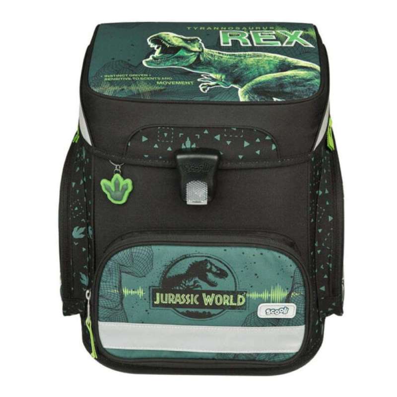 SCOOLI Schulranzen Set EasyFit 5 tlg - Jurassic World Front