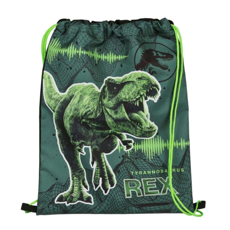 SCOOLI Schulranzen Set EasyFit 5 tlg - Jurassic World Sporttasche