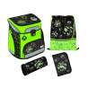 SCOOLI Schulranzen Set EasyFit 5 tlg - Glow Edition Space Robot