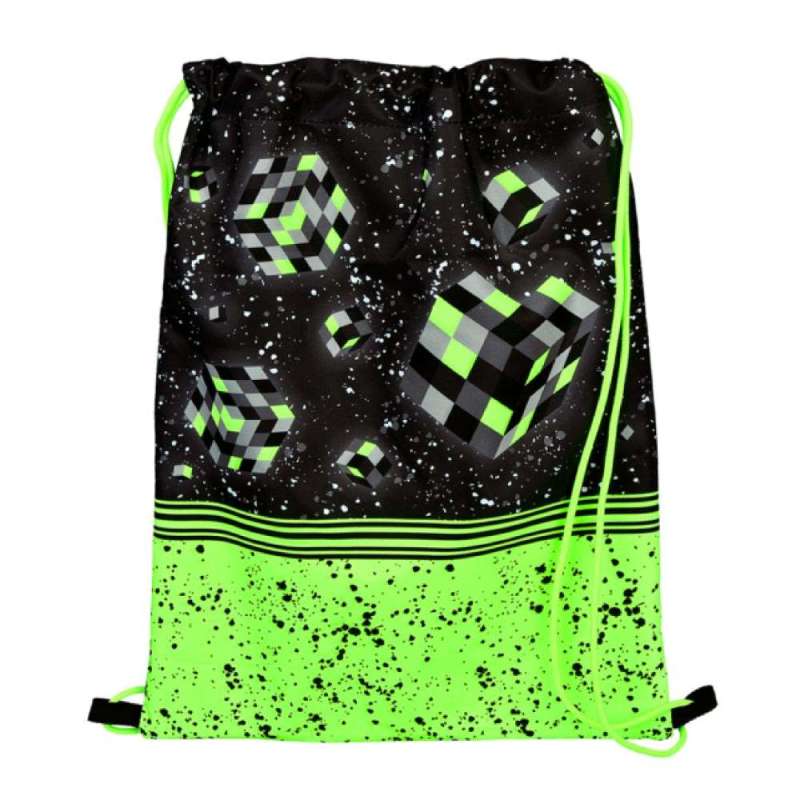 SCOOLI Schulranzen Set EasyFit 5 tlg - Glow Edition Space Robot Sporttasche