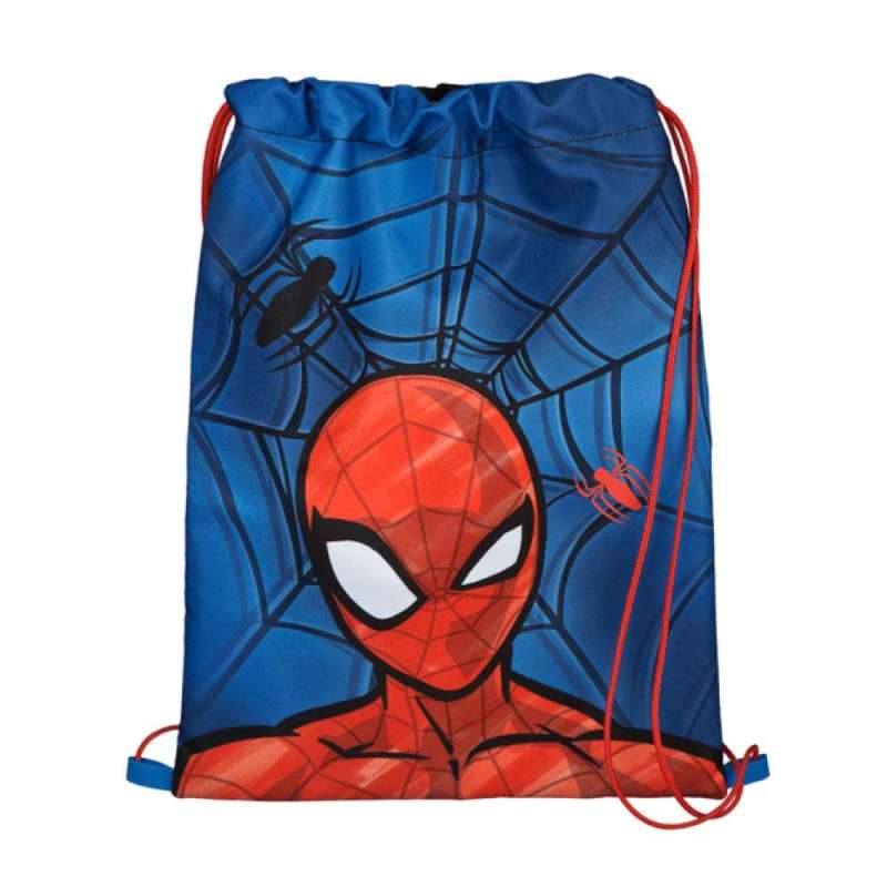 SCOOLI Schulranzen Set EasyFit 5 tlg - Spider Man Sporttasche