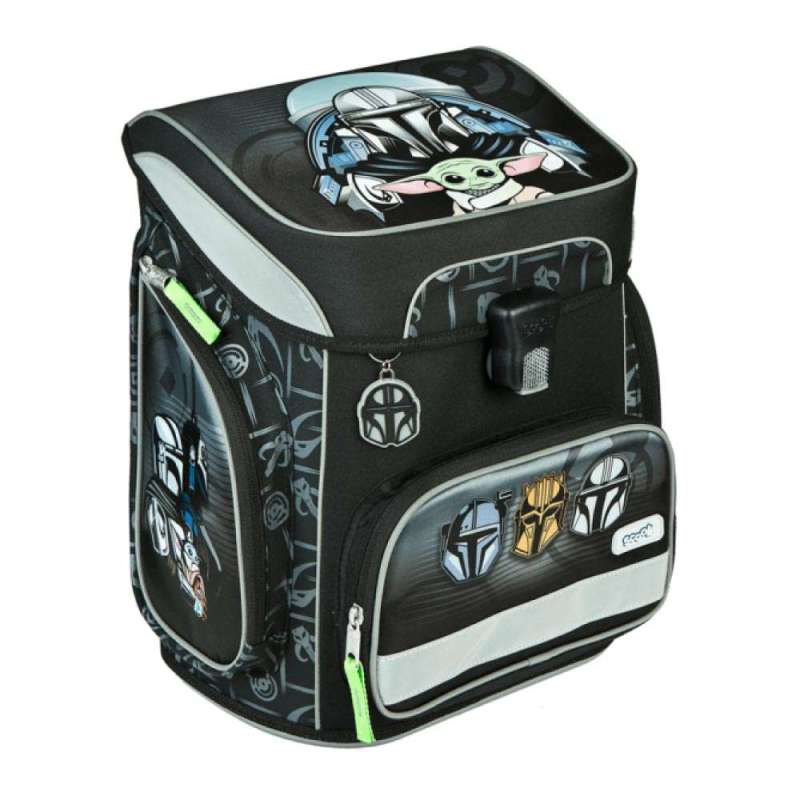 SCOOLI Schulranzen Set EasyFit 5 tlg - Star Wars seitliche Front