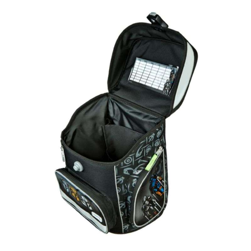 SCOOLI Schulranzen Set EasyFit 5 tlg - Star Wars seitlich offen