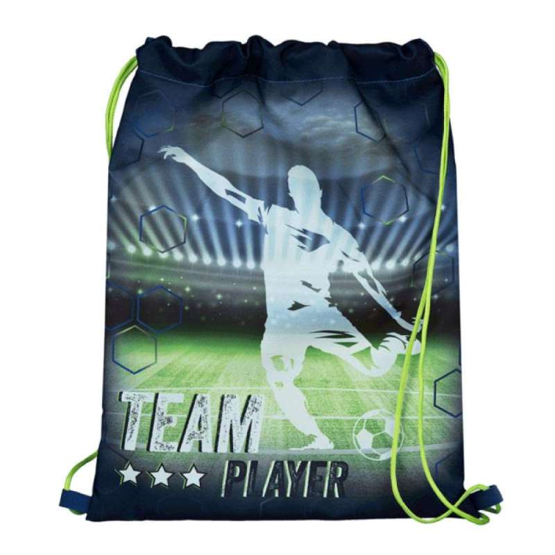 SCOOLI Schulranzen Set EasyFit 5 tlg - Team Player Sporttasche