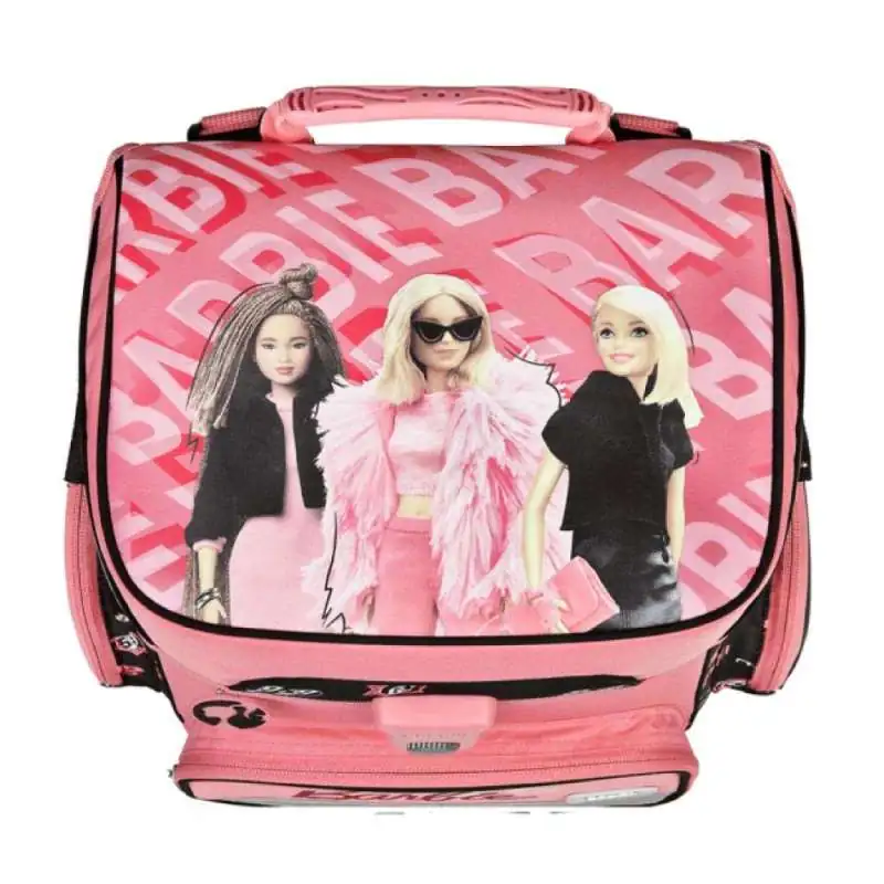 SCOOLI Schulranzen Set EasyFit 5 tlg - Barbie oben