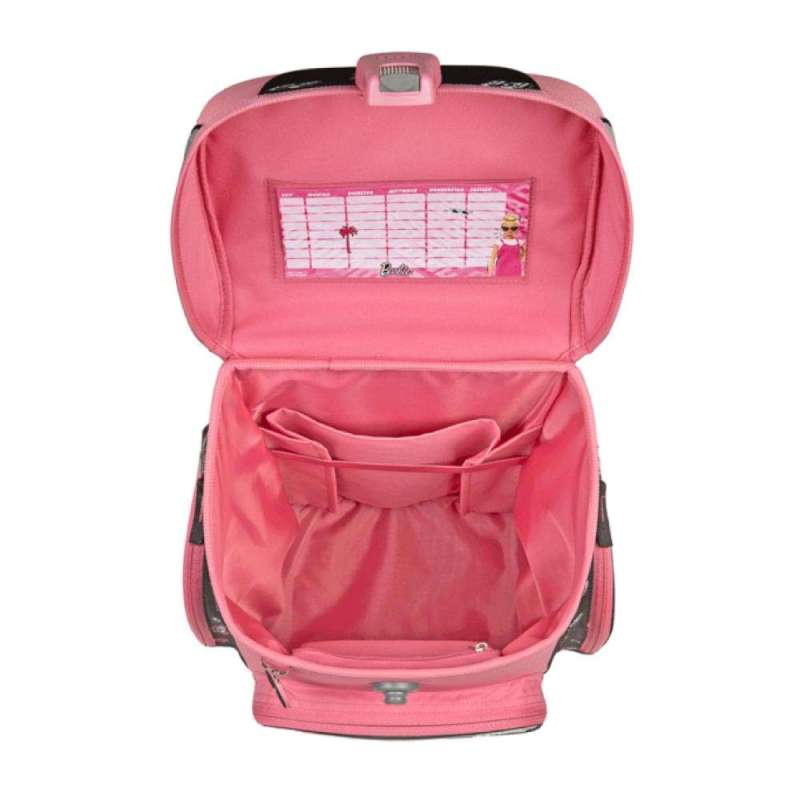 SCOOLI Schulranzen Set EasyFit 5 tlg - Barbie offen Front