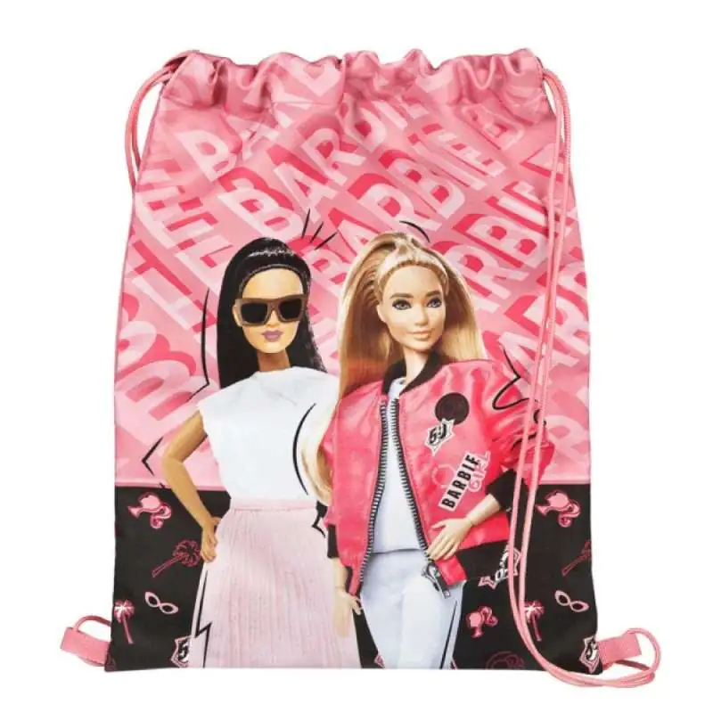 SCOOLI Schulranzen Set EasyFit 5 tlg - Barbie Sporttasche