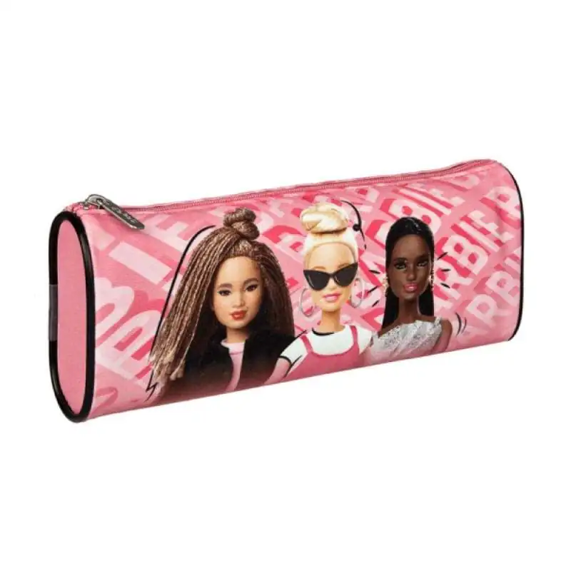 SCOOLI Schulranzen Set EasyFit 5 tlg - Barbie Federmäppchen