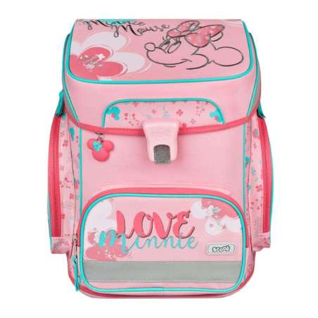 SCOOLI Schulranzen Set EasyFit 5 tlg - Minnie Mouse Front