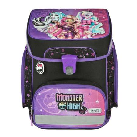 SCOOLI Schulranzen Set EasyFit 5 tlg - Monster High Front