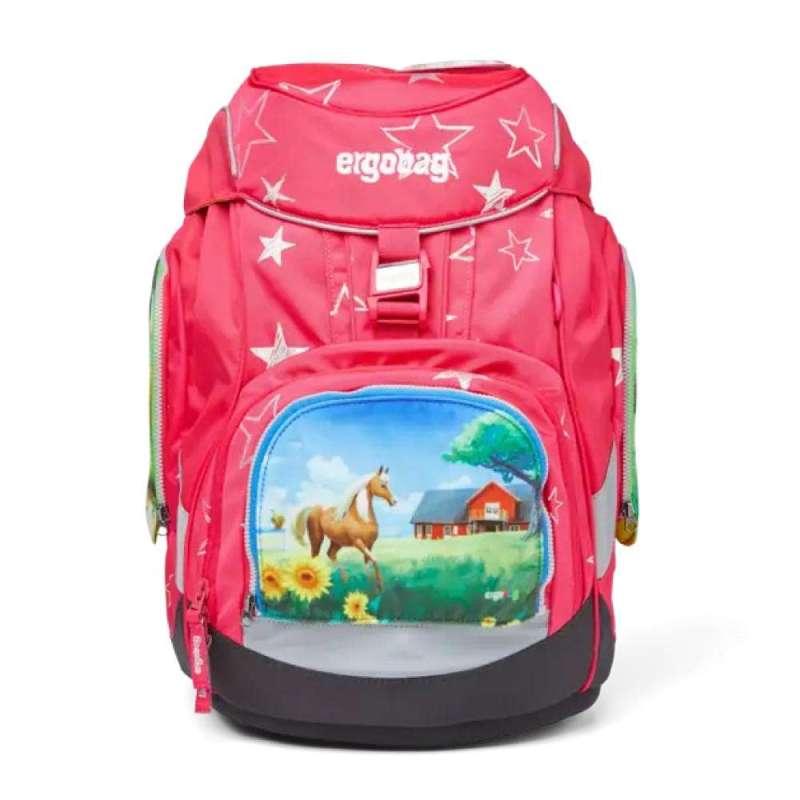 ERGOBAG Zippies - Pferd bunt an Schulranzen