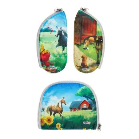 ERGOBAG Zippies - Pferd grau Front