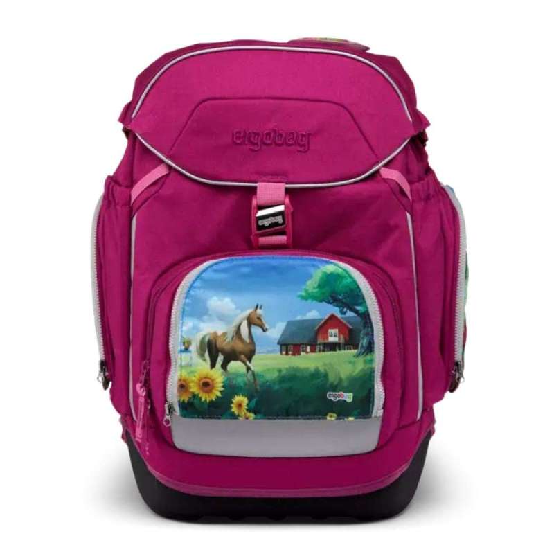 ERGOBAG Zippies - Pferd grau an Schulranzen