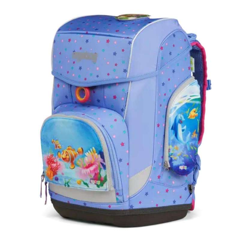 ERGOBAG Zippies - Unterwasser an lavender Schulranzen