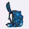 BECKMANN Schulranzen Set AIR PLUS 6 tlg - Tech Rex seitlich offen