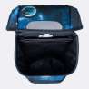 BECKMANN Schulranzen Set AIR PLUS 6 tlg - Tech Rex oben offen