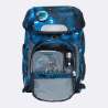 BECKMANN Schulranzen Set AIR PLUS 6 tlg - Tech Rex Fronttasche offen
